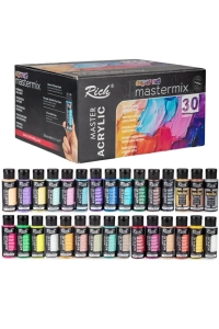 Mastermix 30x60ml Supermix Akrilik Boya Seti / 19847
